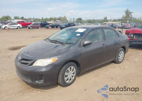 2011 Toyota Corolla Le z USA, uszkodzony, nr VIN JTDBU4EEXB9137955